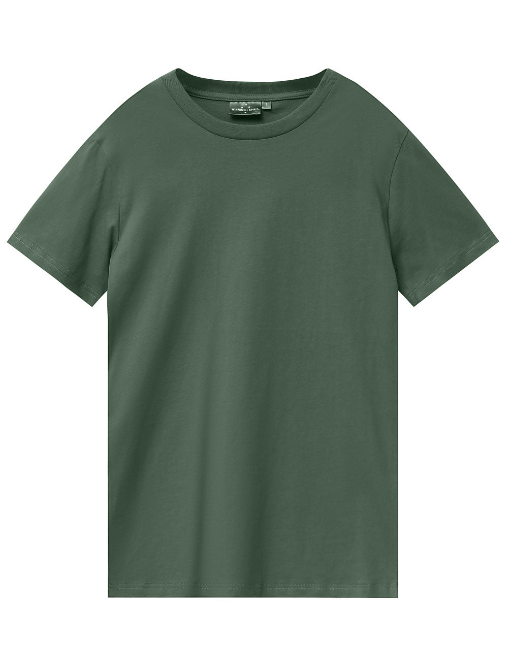 Premium Cotton Tee Shirt Mens - Army Green