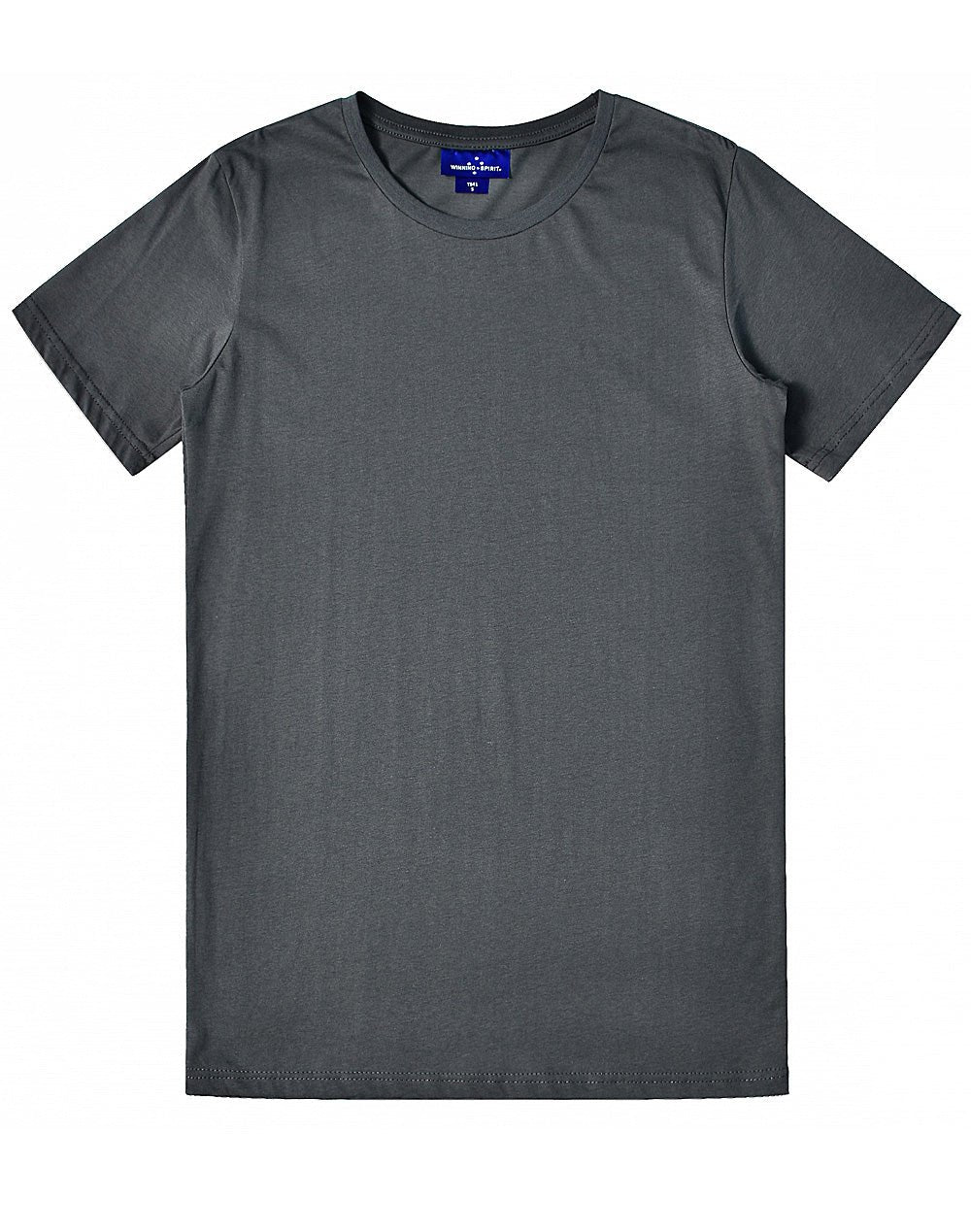 Premium Cotton Tee Shirt Mens - Charcoal