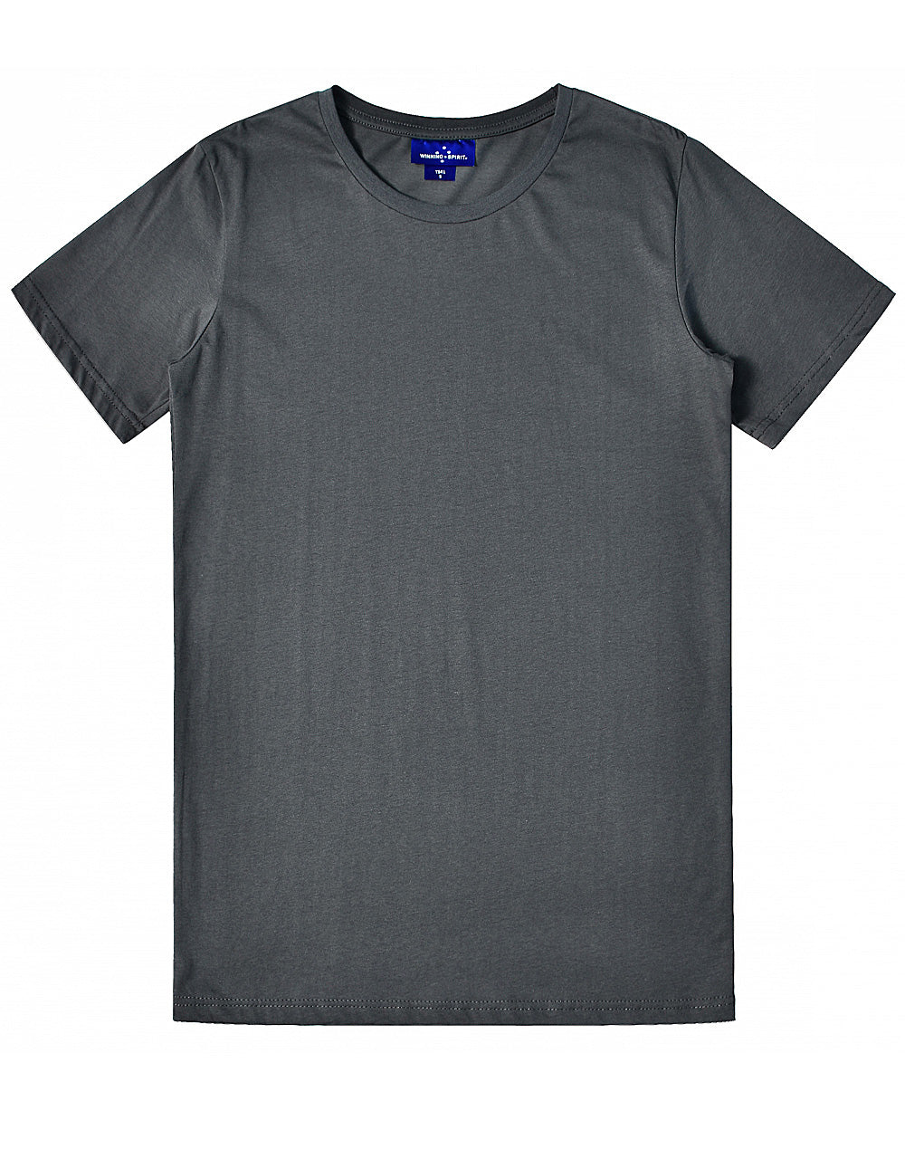 Premium Cotton Tee Shirt Mens - Charcoal