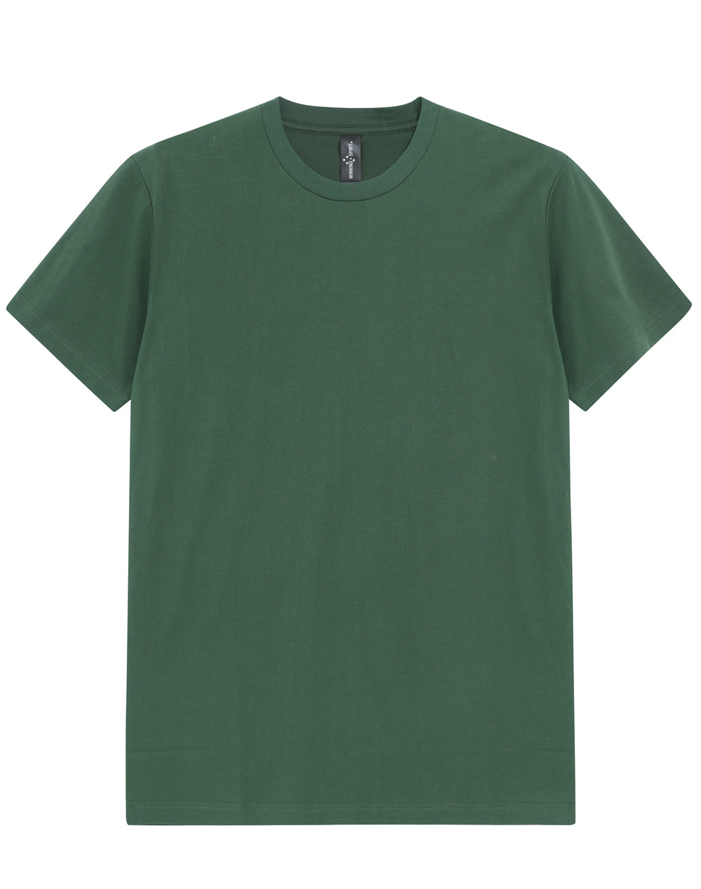 Premium Cotton Tee Shirt Mens - Forest Green
