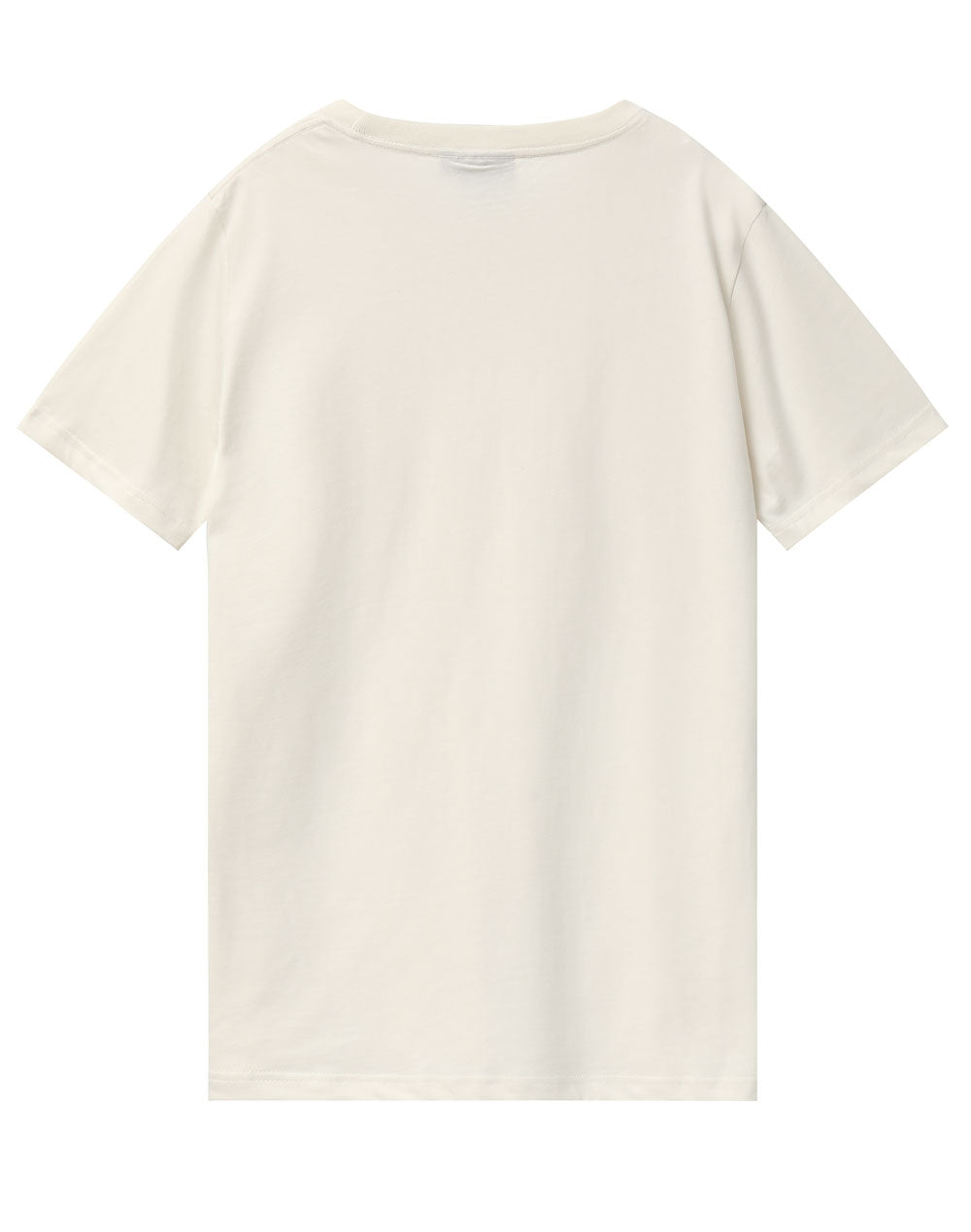 Premium Cotton Tee Shirt Mens - Natural
