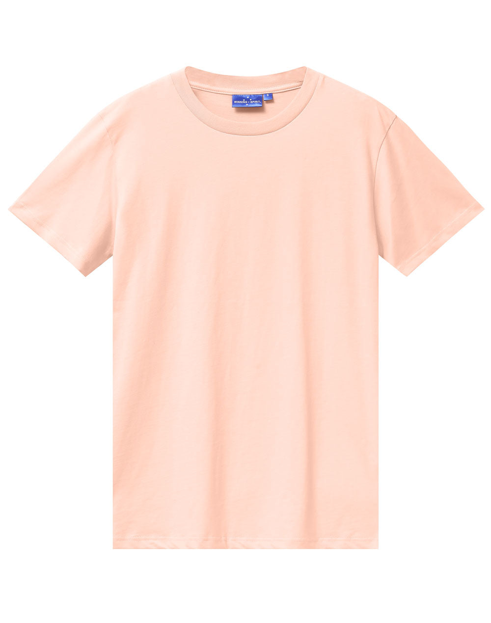Premium Cotton Tee Shirt Mens - Pale Pink