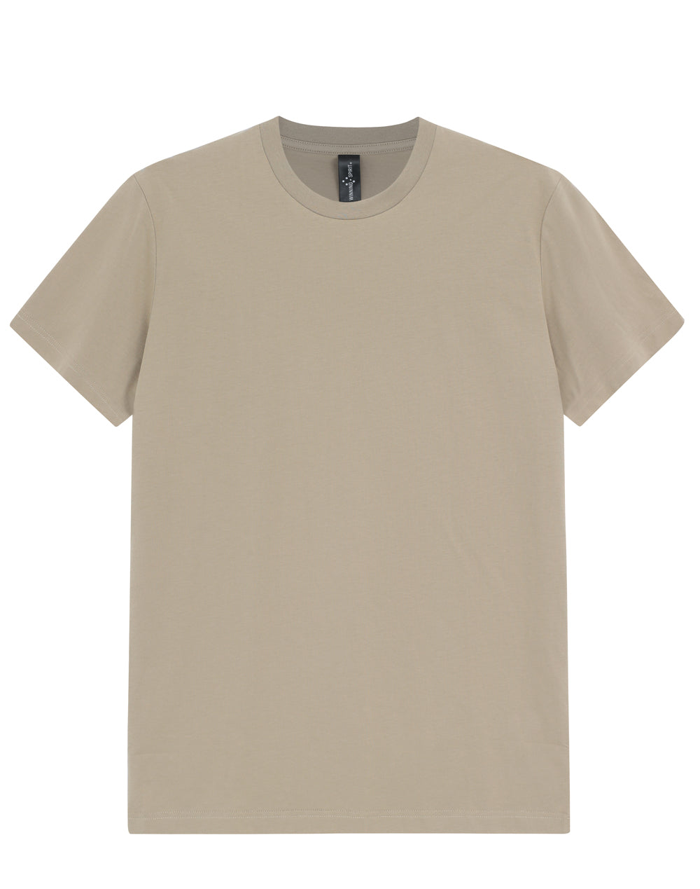 Premium Cotton Tee Shirt Mens - Sandstone