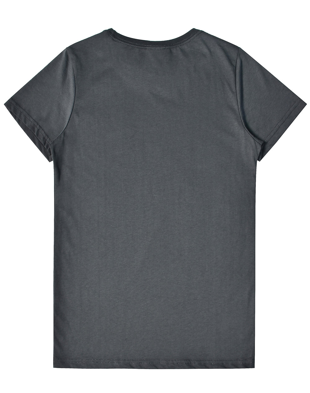 Premium Cotton Tee Shirt Ladies - Charcoal