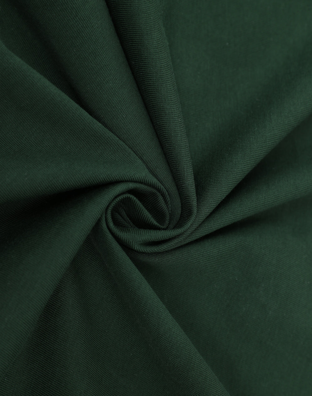 Premium Cotton Tee Shirt Ladies - Forest Green