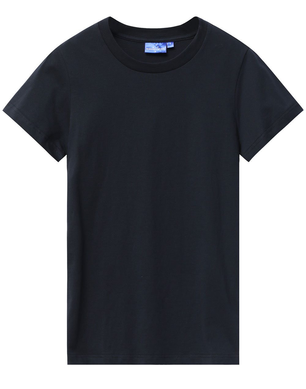Premium Cotton Tee Shirt Ladies - Navy