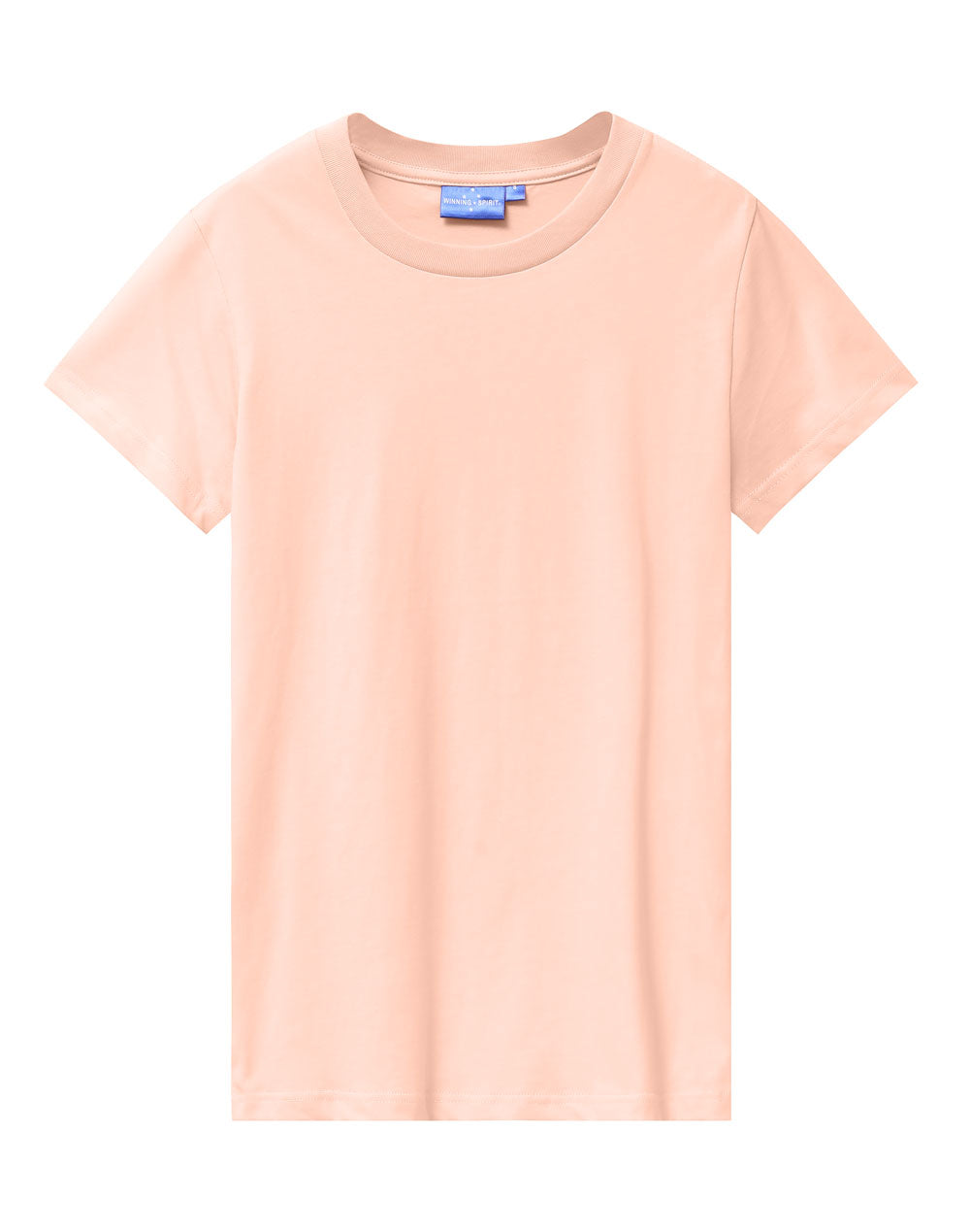 Premium Cotton Tee Shirt Ladies - Pale Pink