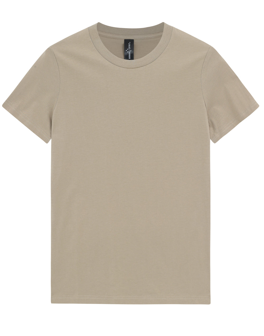 Premium Cotton Tee Shirt Ladies - Sandstone