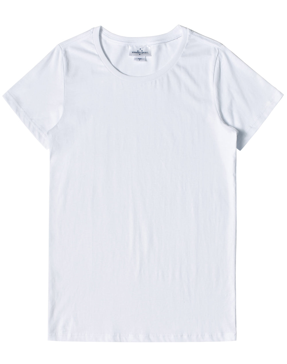 Premium Cotton Tee Shirt Ladies - White