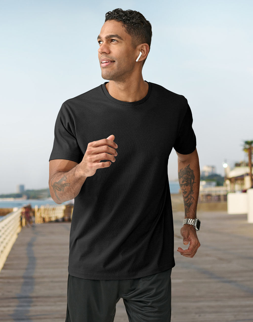 Premium Cotton Face Tee Men'S