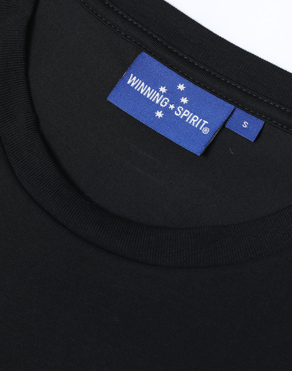 Premium Cotton Face Tee Men'S - Black