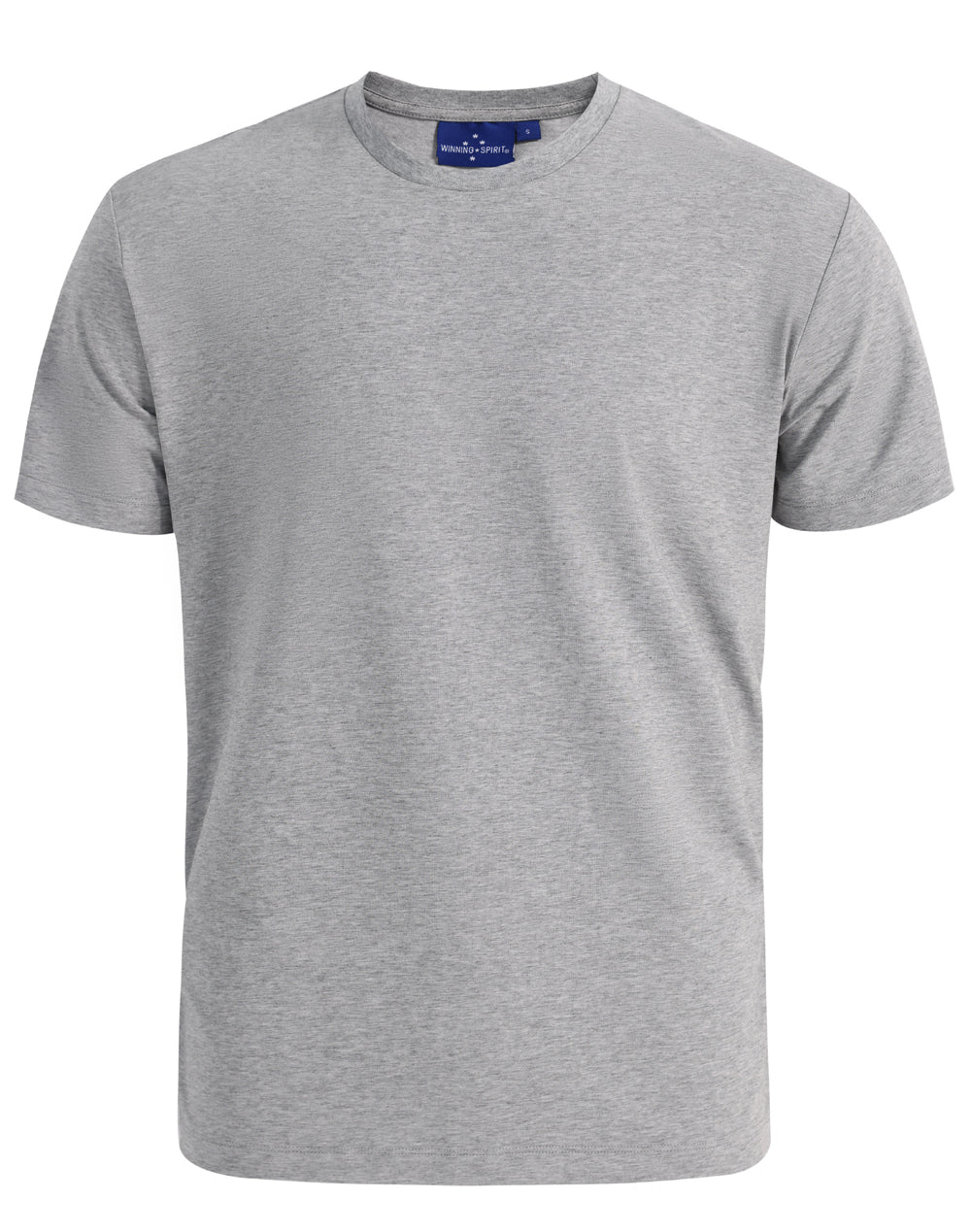 Premium Cotton Face Tee Men'S - Marl Grey