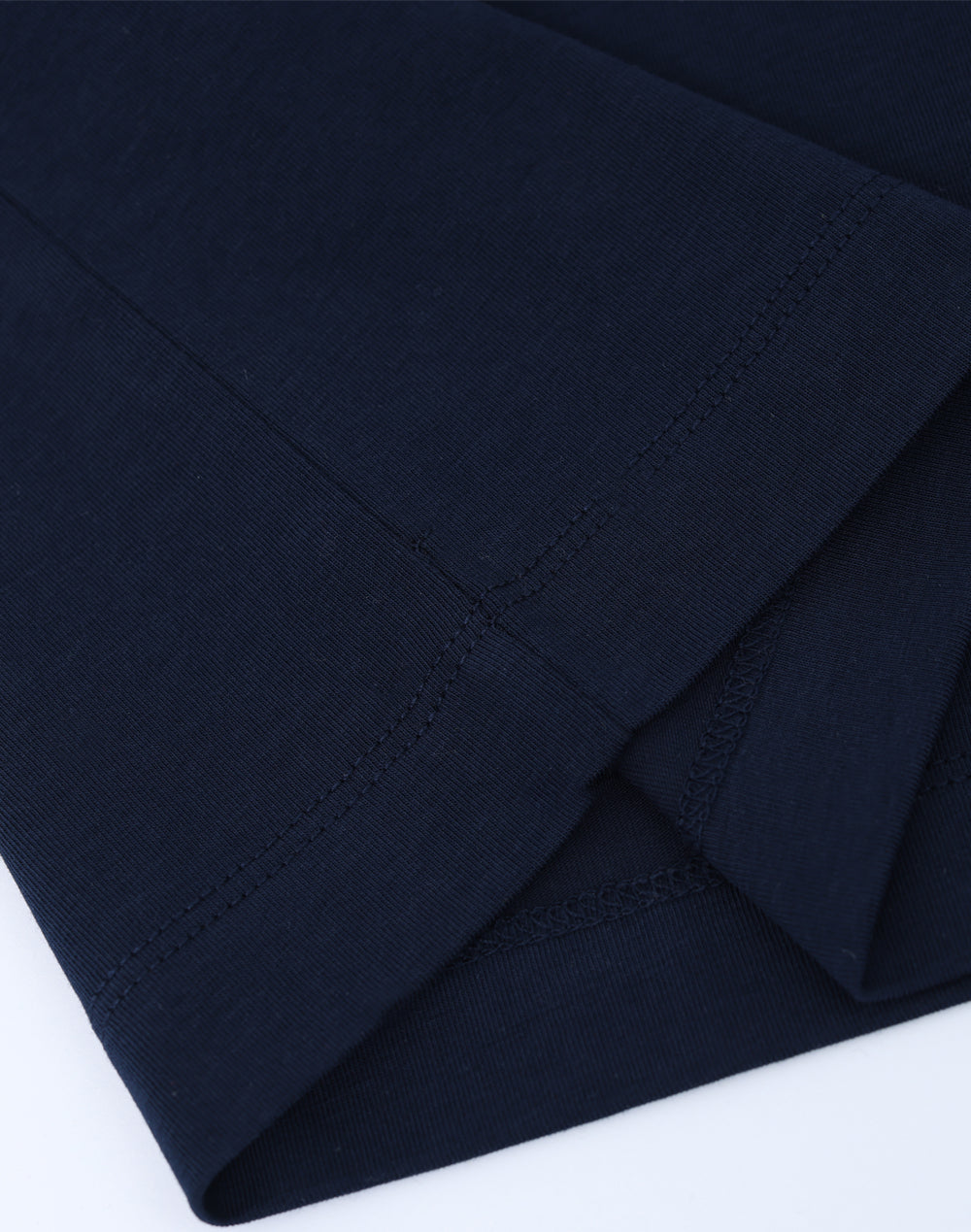Premium Cotton Face Tee Men'S - Navy