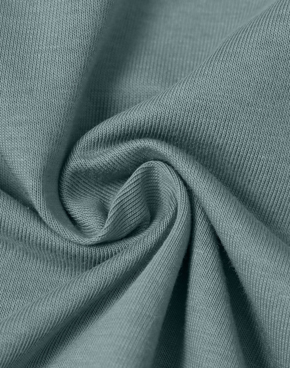 Premium Cotton Face Tee Men'S - Pastel Blue