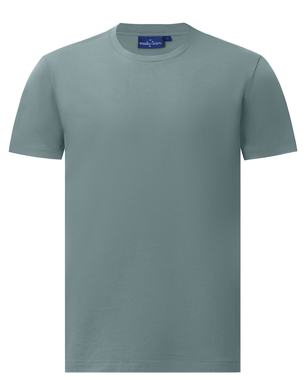 Premium Cotton Face Tee Men'S - Pastel Blue