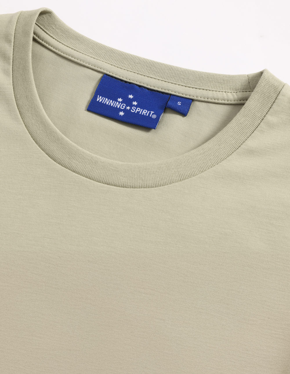 Premium Cotton Face Tee Men'S - Pistachio