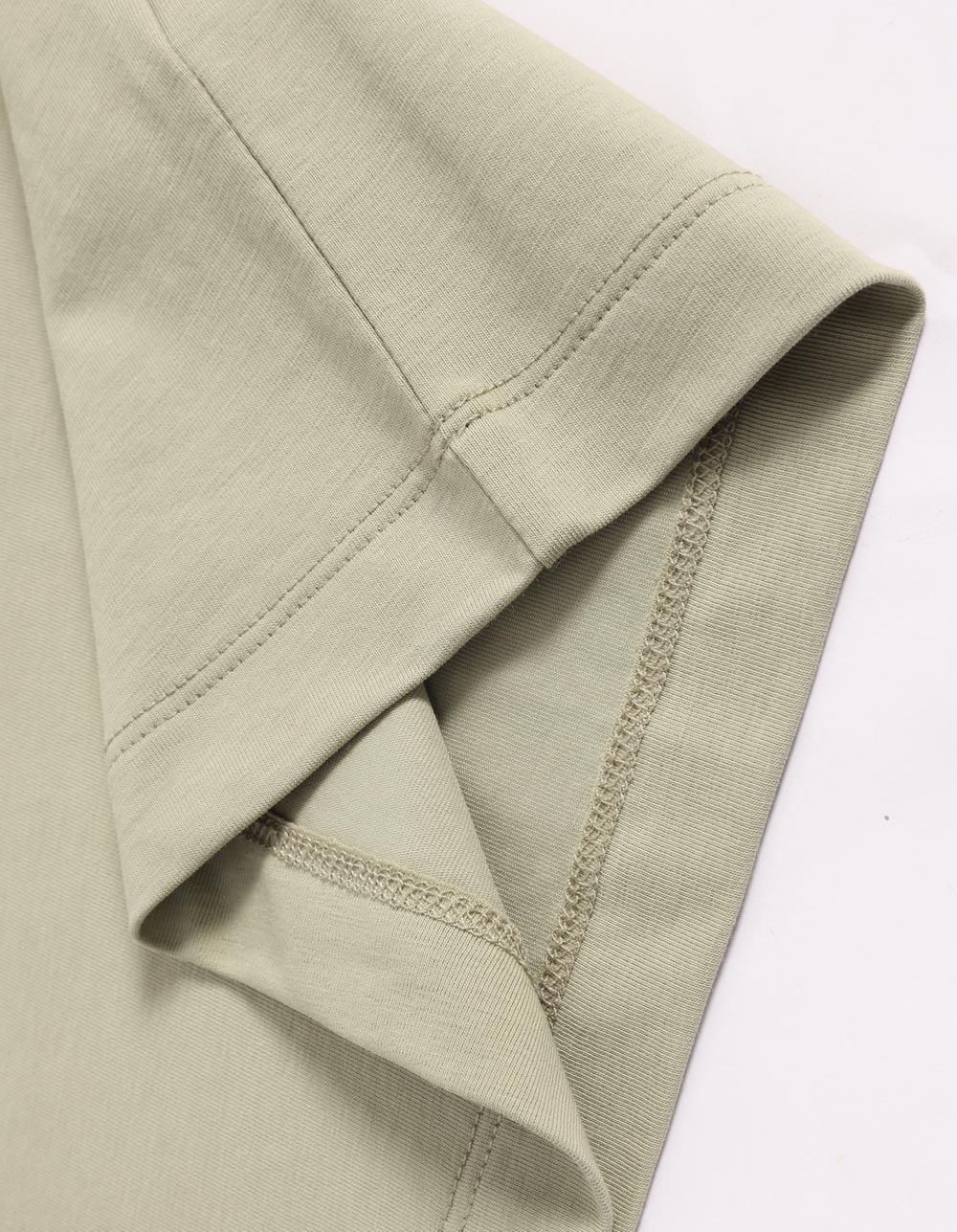 Premium Cotton Face Tee Men'S - Pistachio