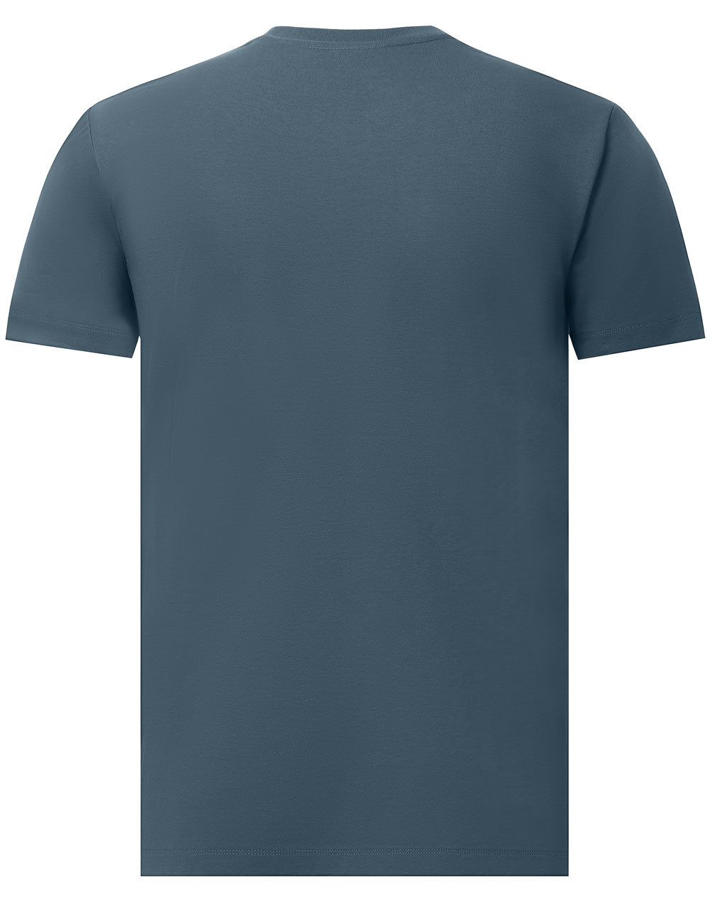 Premium Cotton Face Tee Men'S - Slate Blue