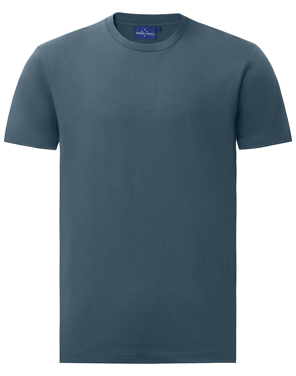 Premium Cotton Face Tee Men'S - Slate Blue