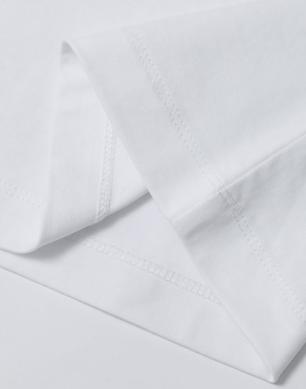Premium Cotton Face Tee Men'S - White