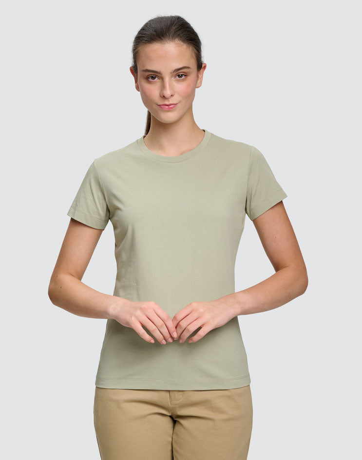 Premium Cotton Face Tee Ladie'S
