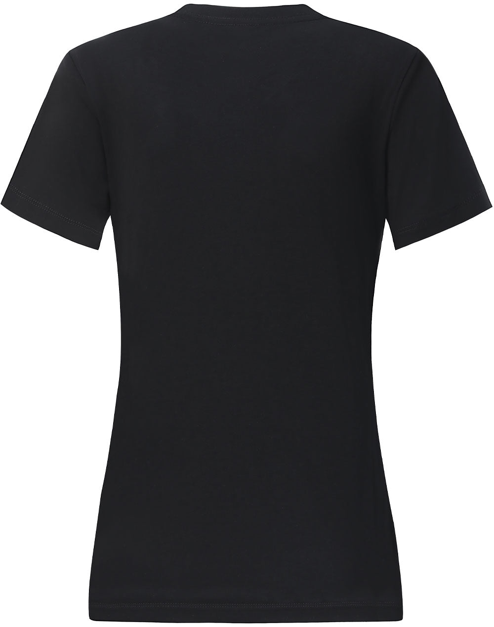 Premium Cotton Face Tee Ladie'S - Black