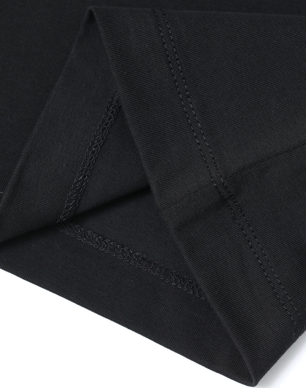 Premium Cotton Face Tee Ladie'S - Black