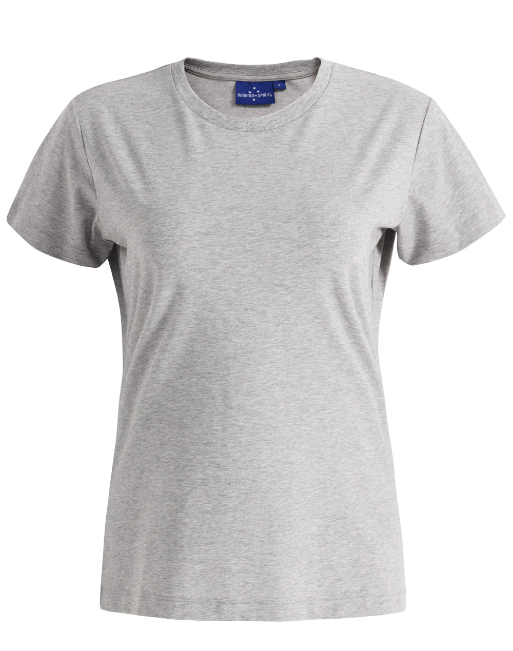 Premium Cotton Face Tee Ladie'S - Marl Grey