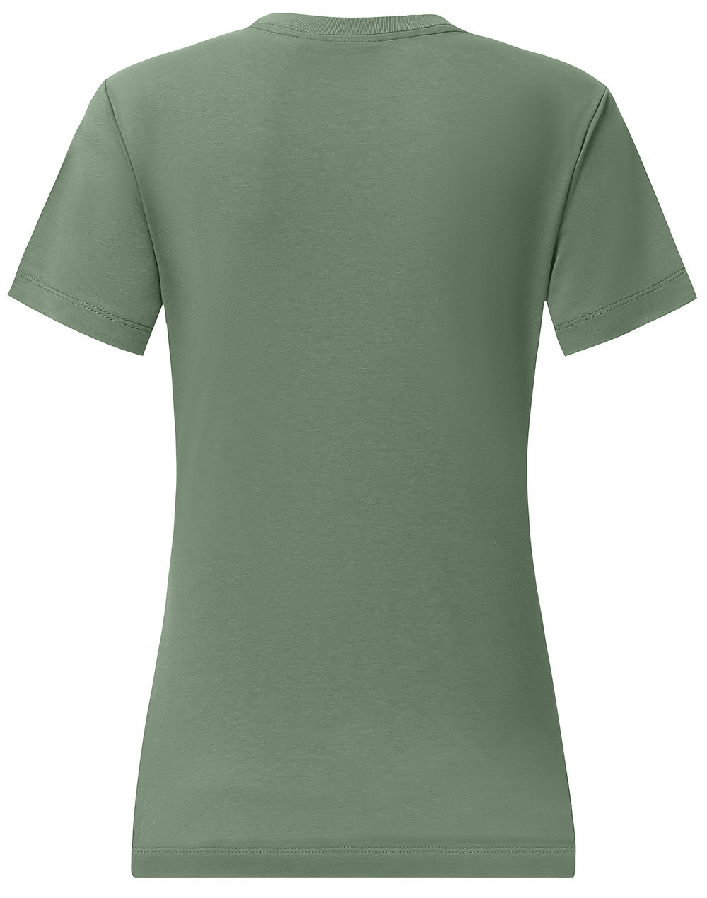 Premium Cotton Face Tee Ladie'S - Mineral Green