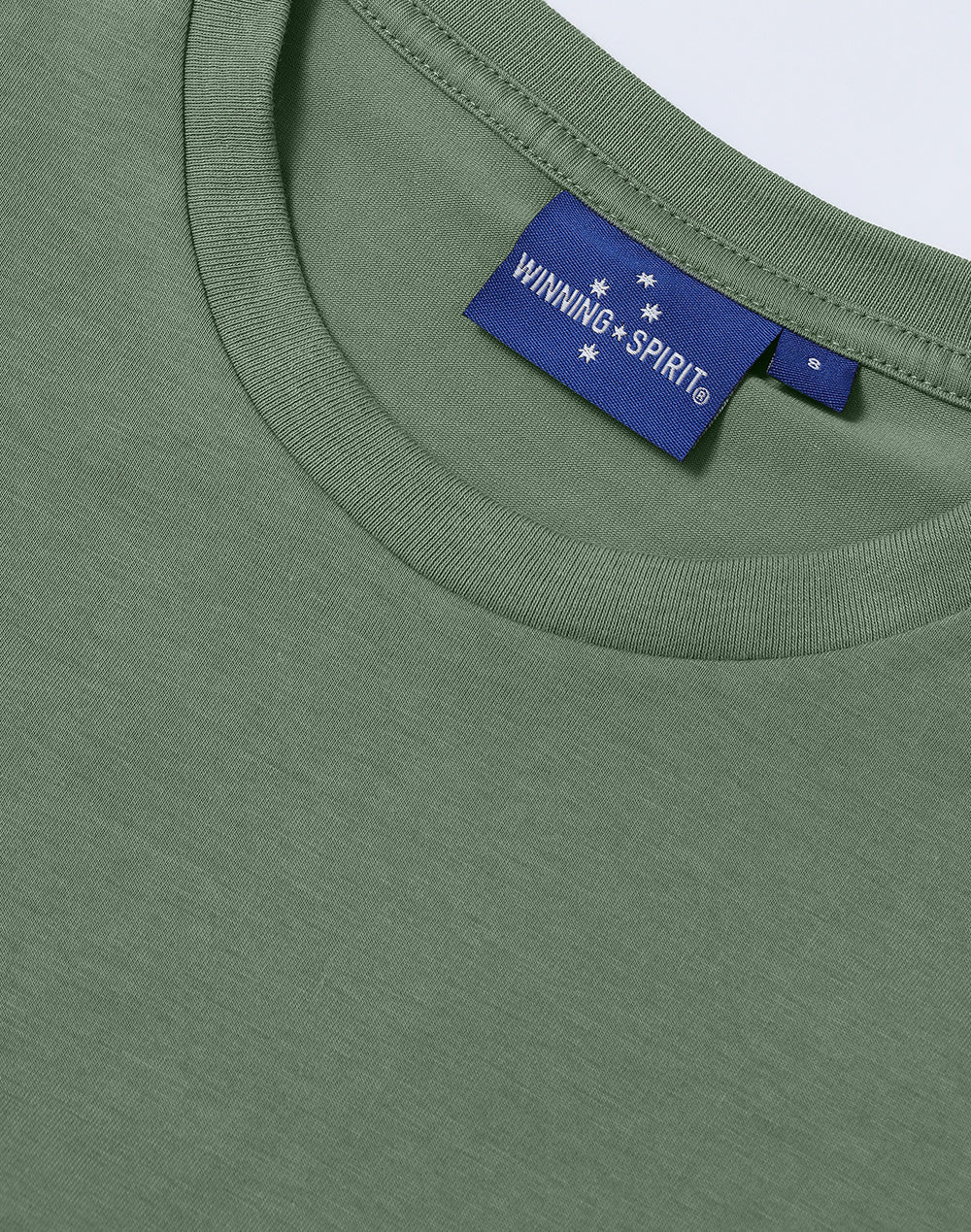 Premium Cotton Face Tee Ladie'S - Mineral Green