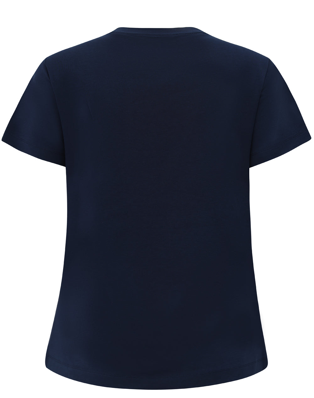 Premium Cotton Face Tee Ladie'S - Navy