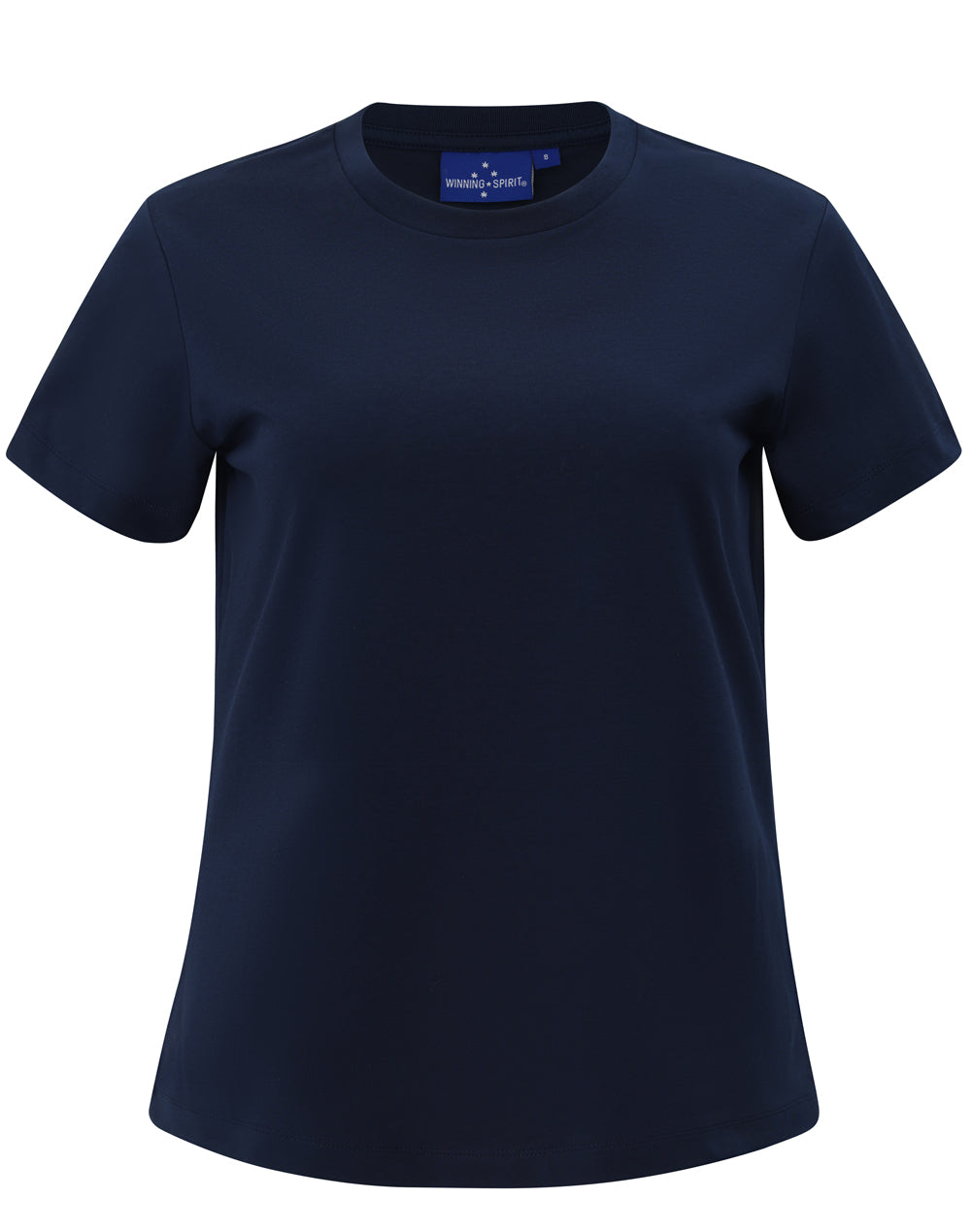 Premium Cotton Face Tee Ladie'S - Navy