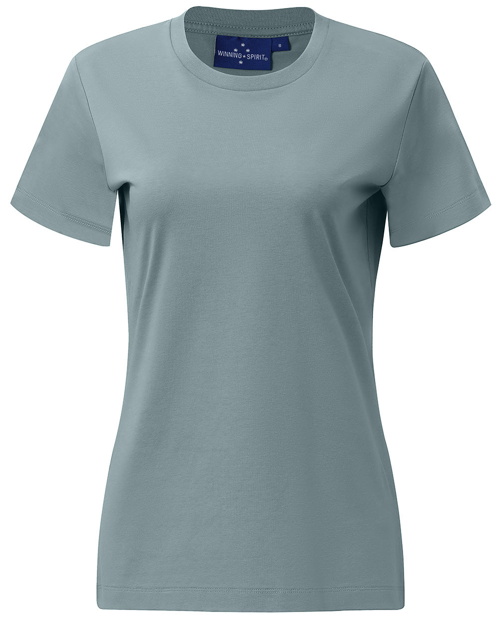 Premium Cotton Face Tee Ladie'S - Pastel Blue