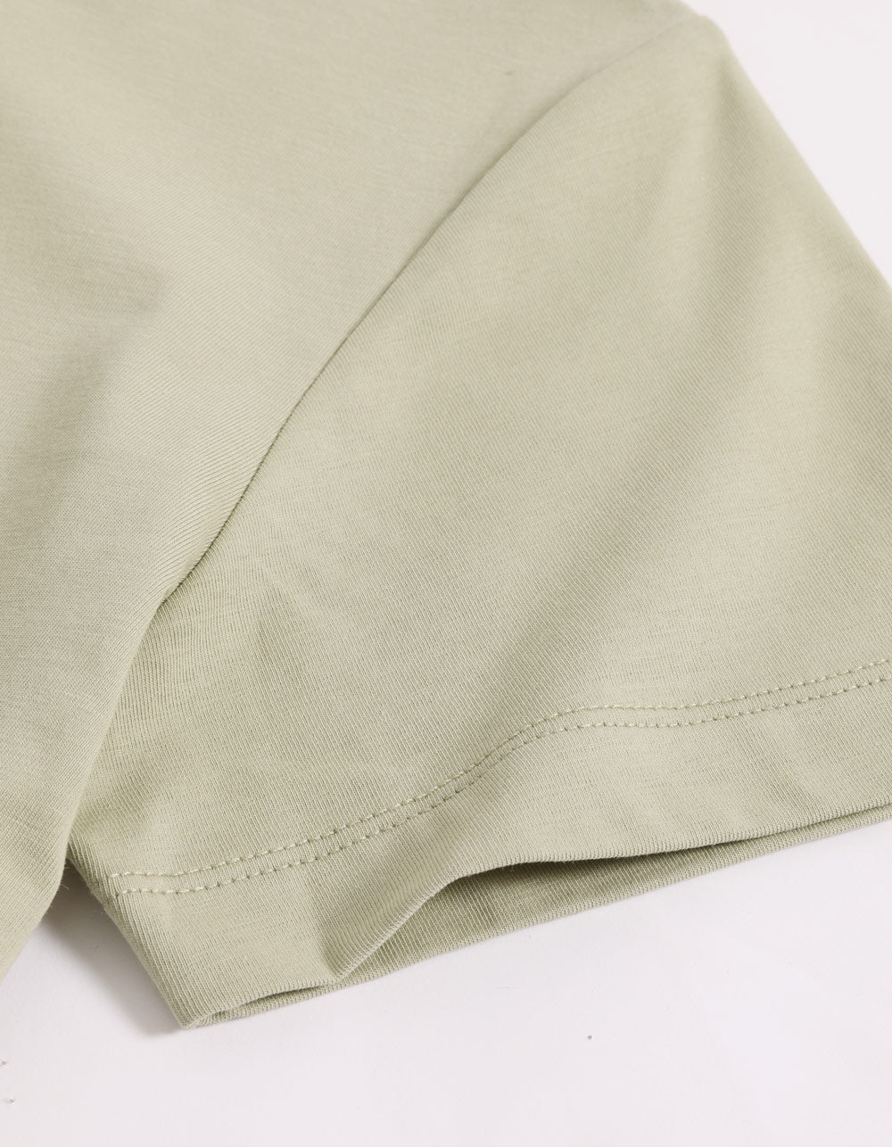 Premium Cotton Face Tee Ladie'S - Pistachio