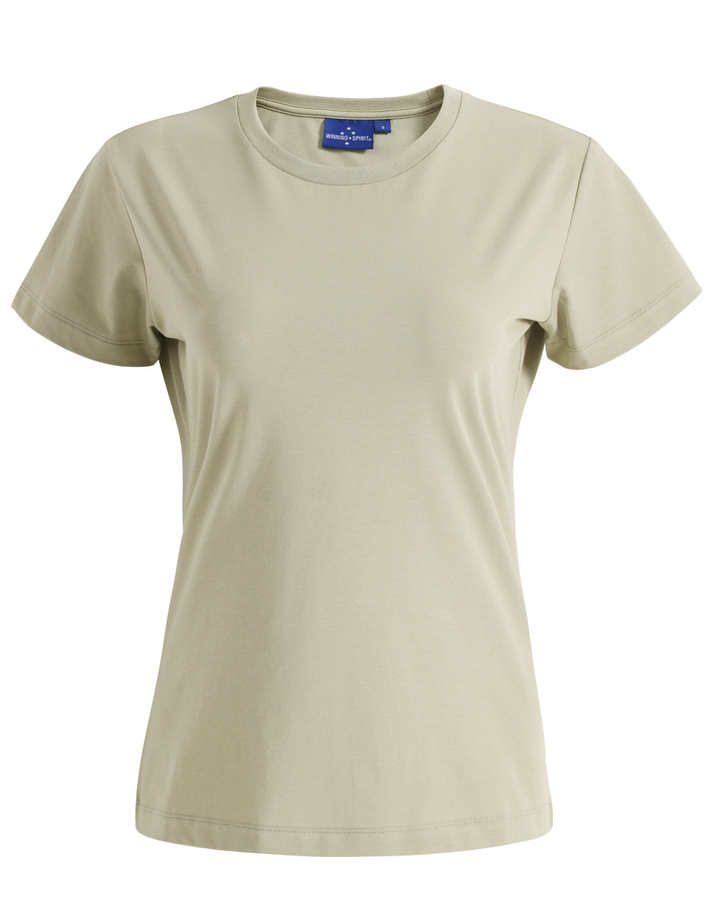 Premium Cotton Face Tee Ladie'S - Pistachio
