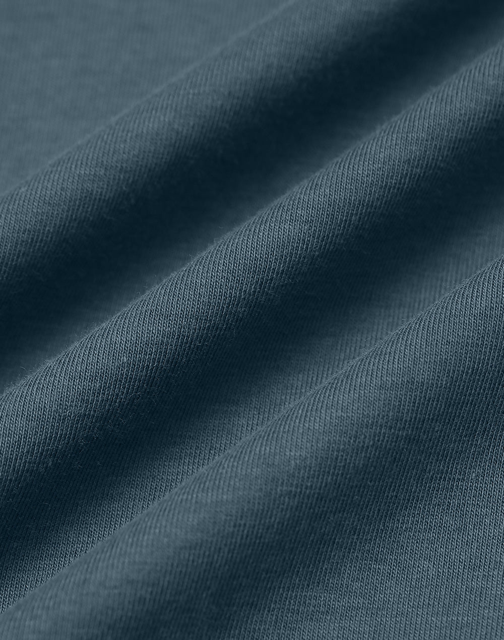Premium Cotton Face Tee Ladie'S - Slate Blue