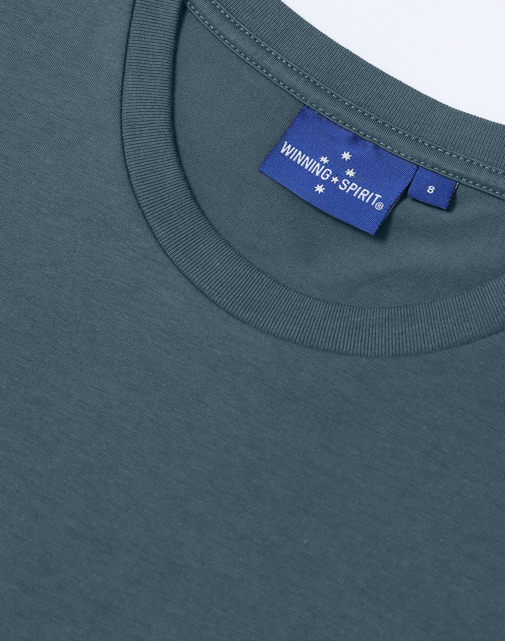 Premium Cotton Face Tee Ladie'S - Slate Blue