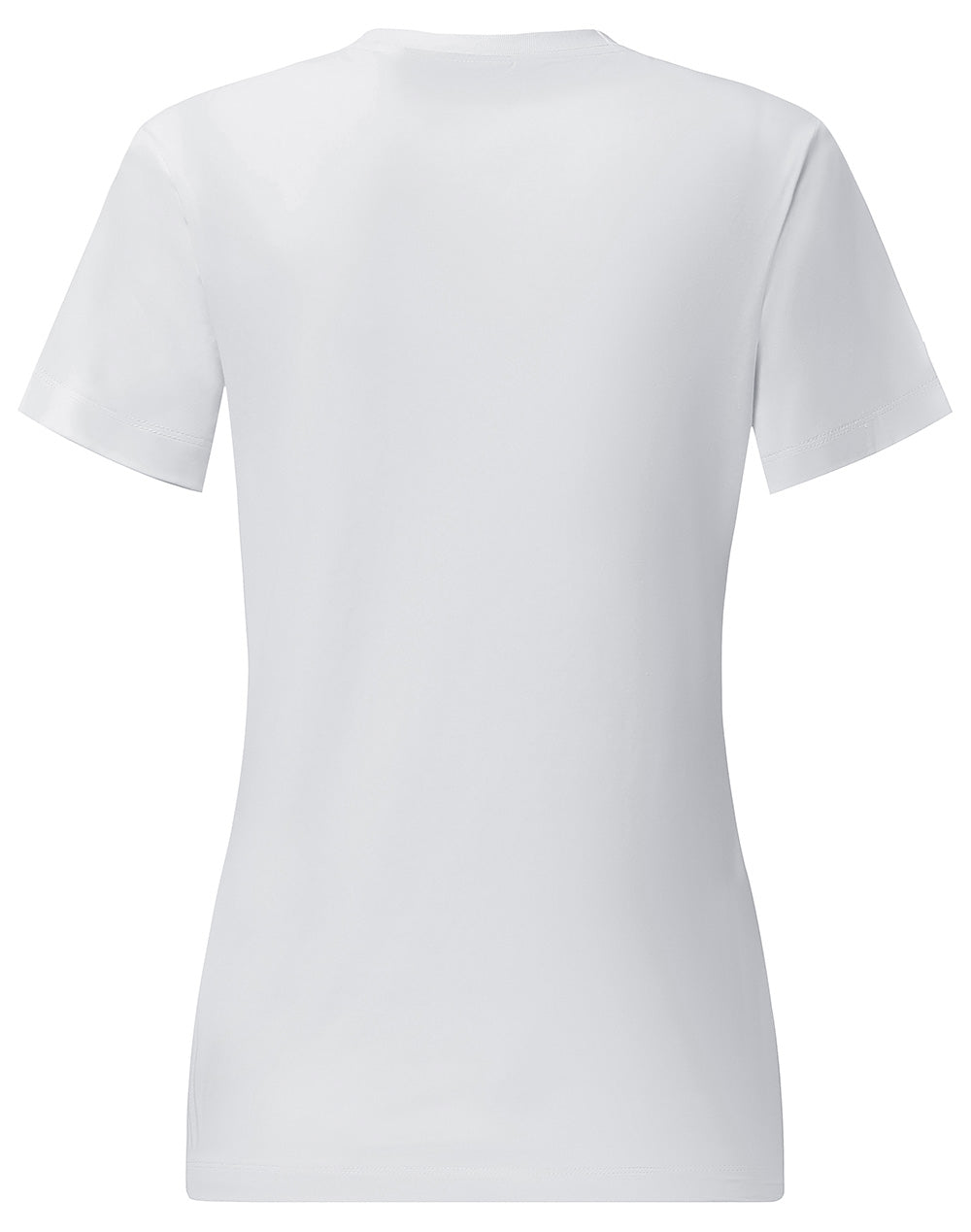 Premium Cotton Face Tee Ladie'S - White