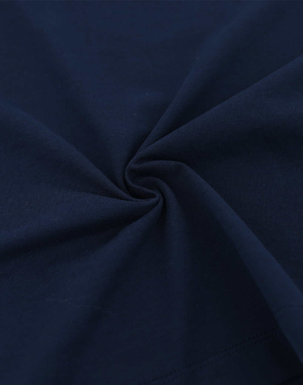Ladies Premium Cotton Face L/S Tee - Navy