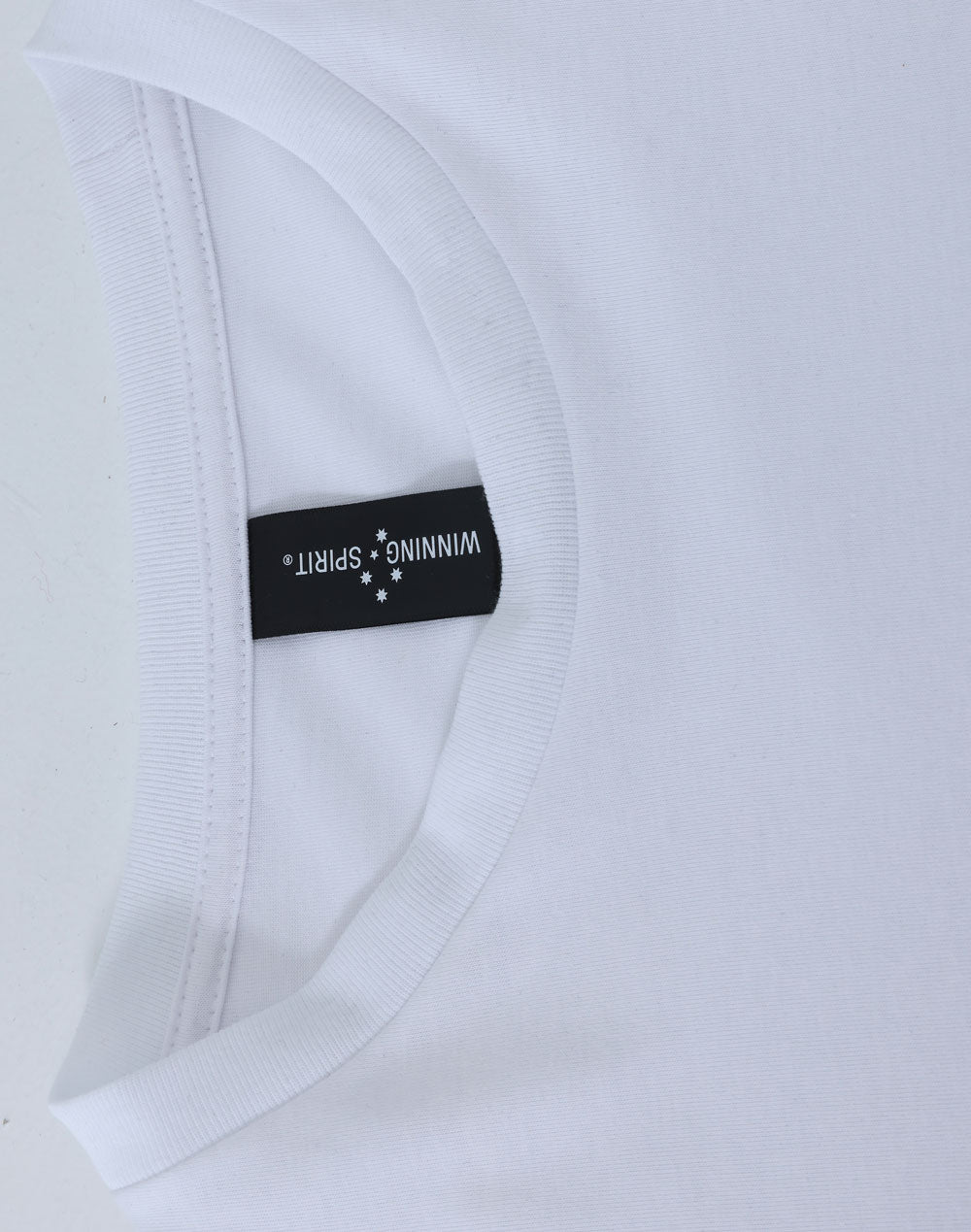 Ladies Premium Cotton Face L/S Tee - White