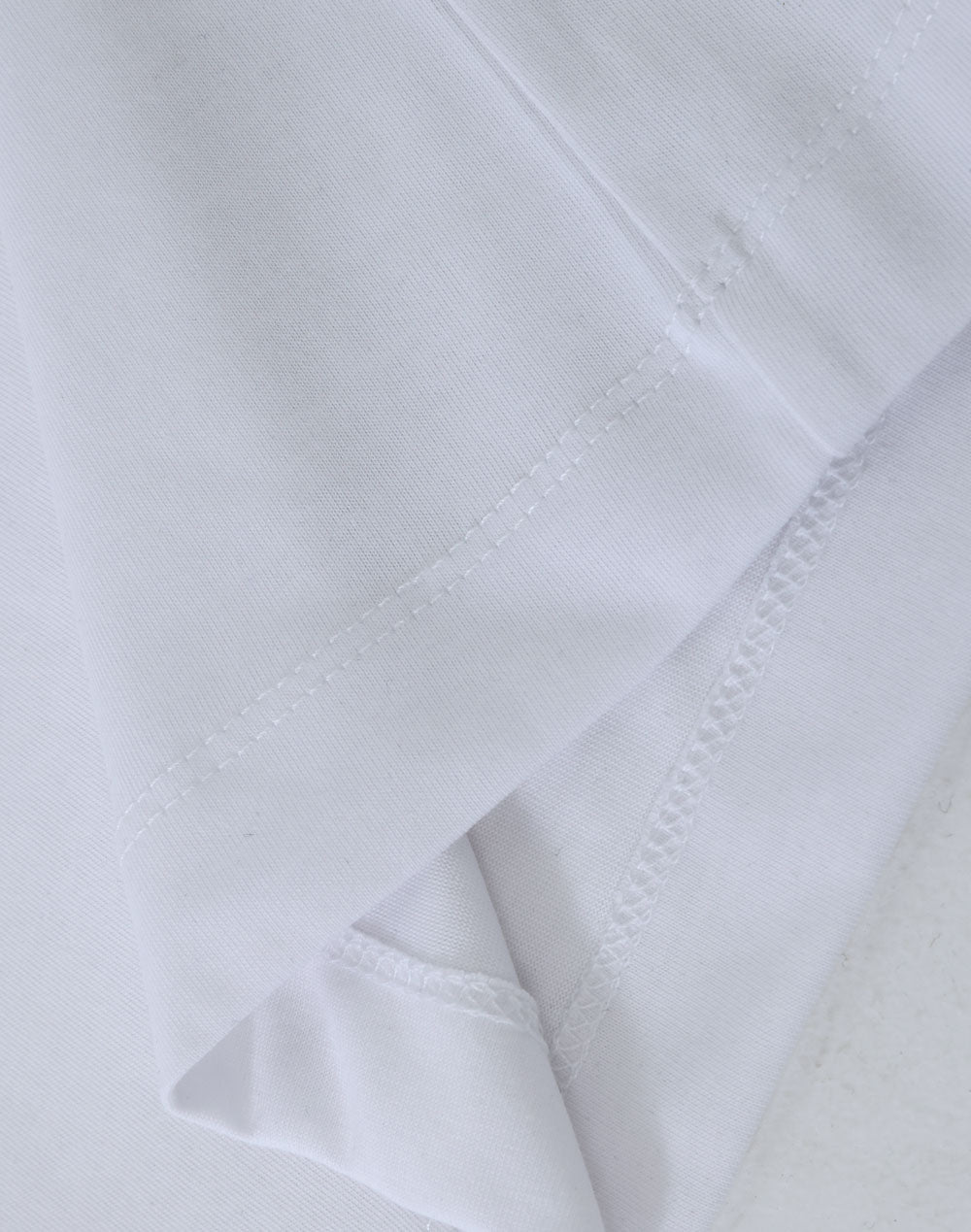 Ladies Premium Cotton Face L/S Tee - White