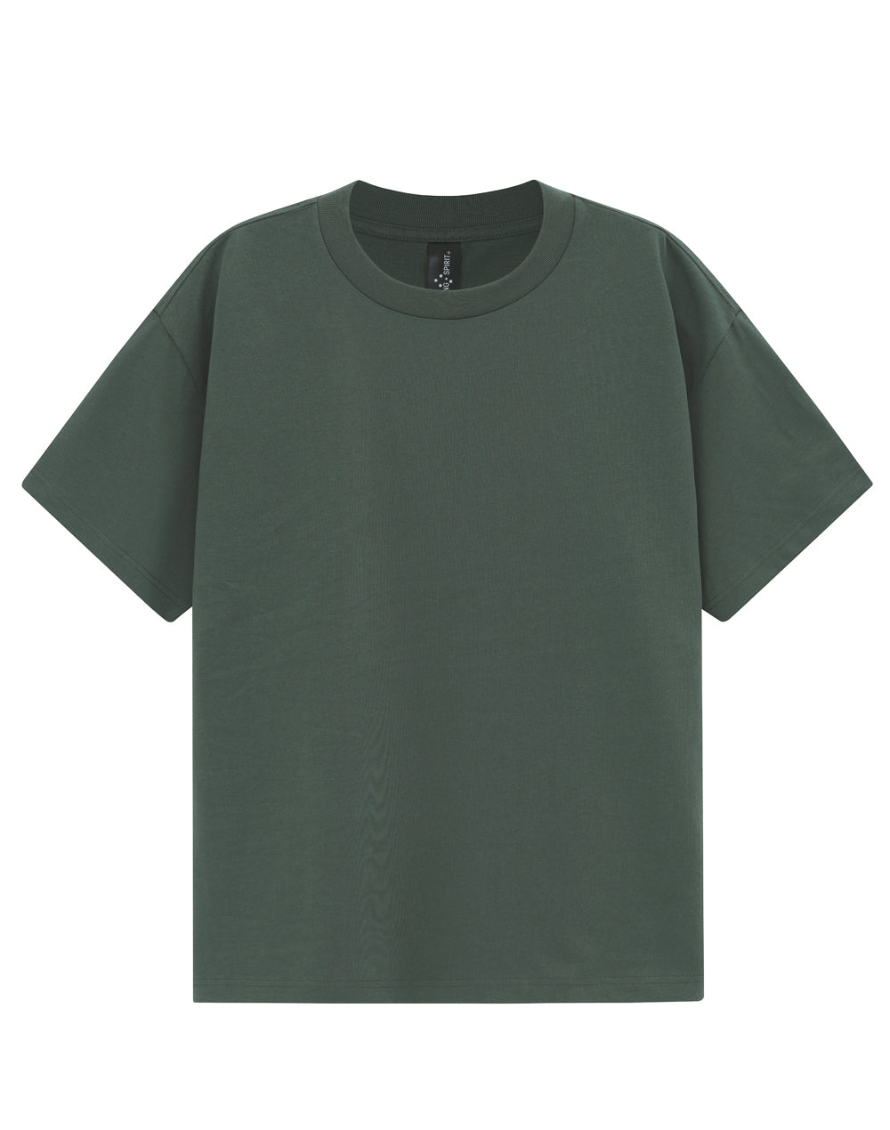 Unisex Heavy Cotton Oversized Tee - Army Green