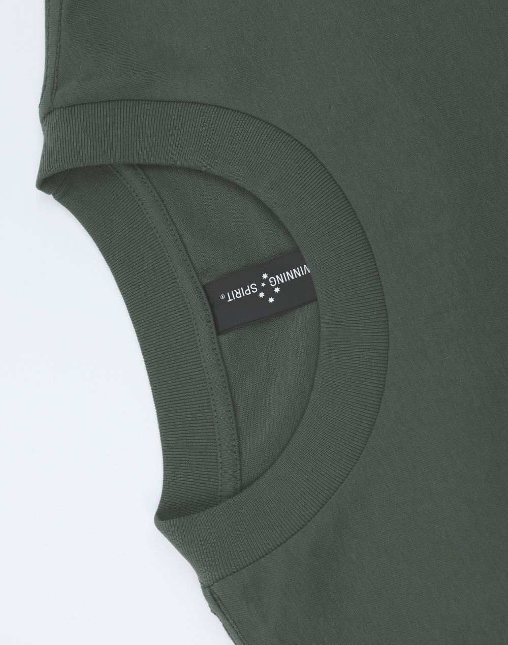 Unisex Heavy Cotton Oversized Tee - Army Green