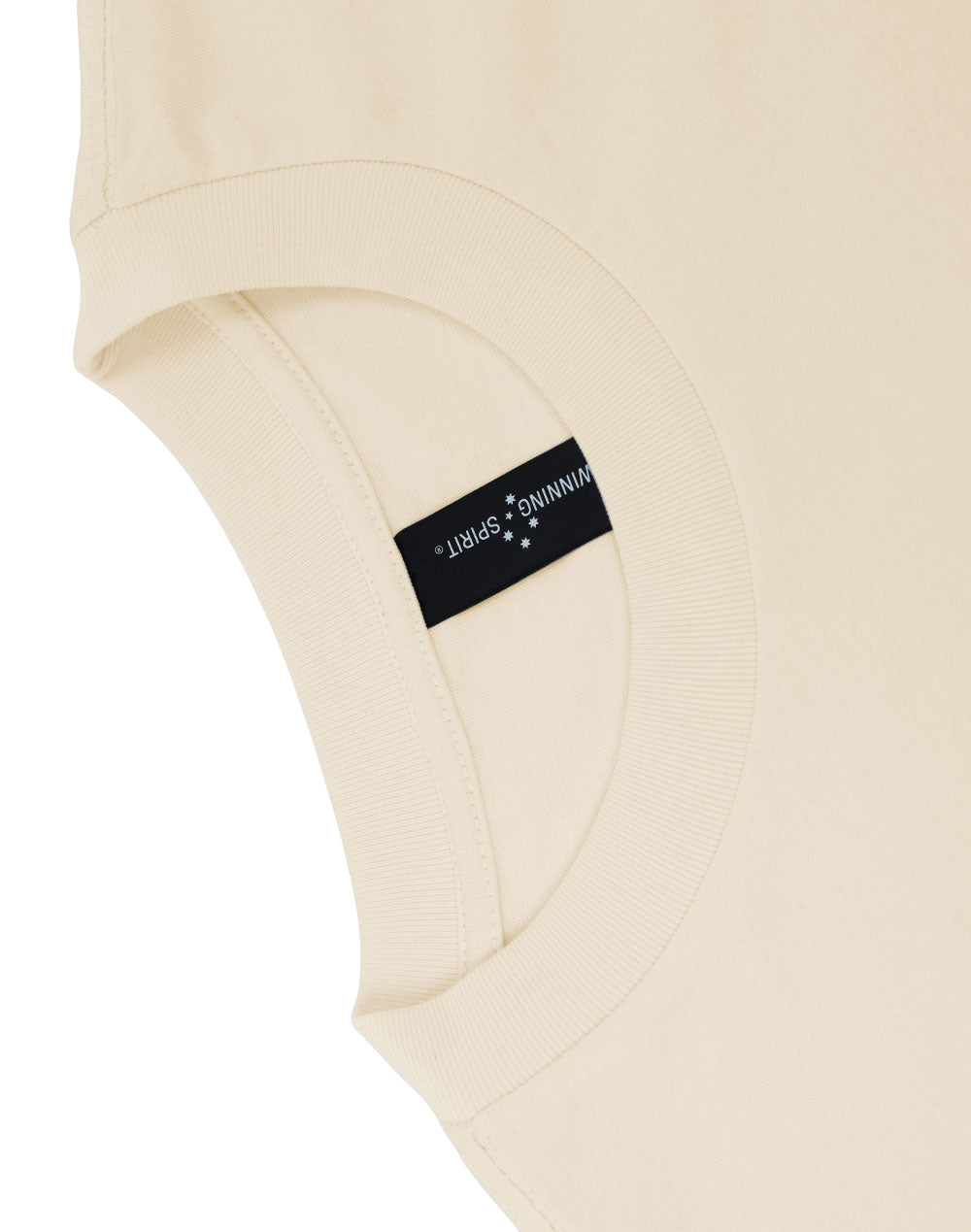 Unisex Heavy Cotton Oversized Tee - Natural