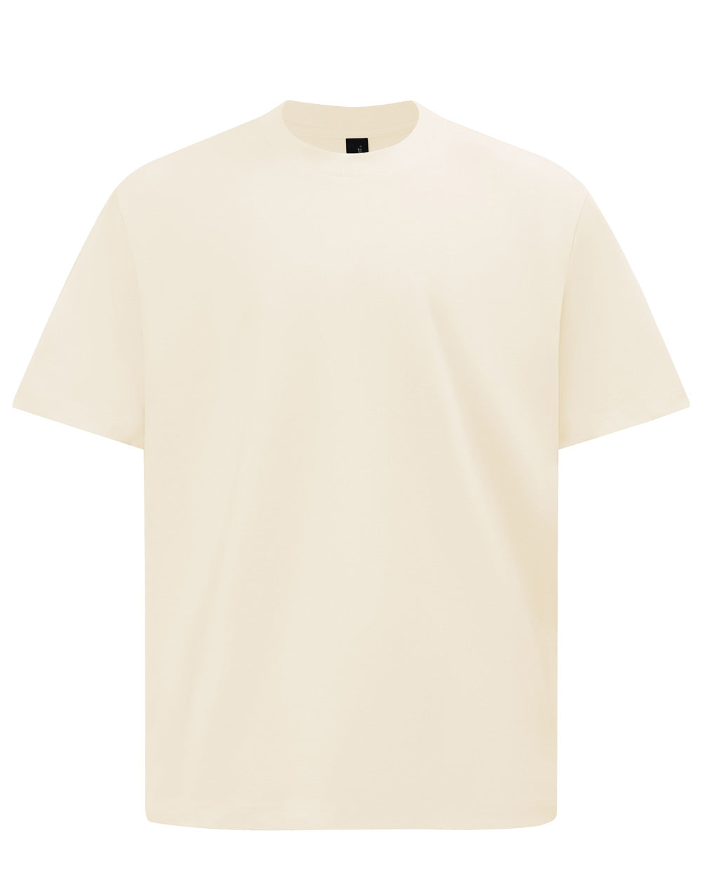 Unisex Heavy Cotton Oversized Tee - Natural