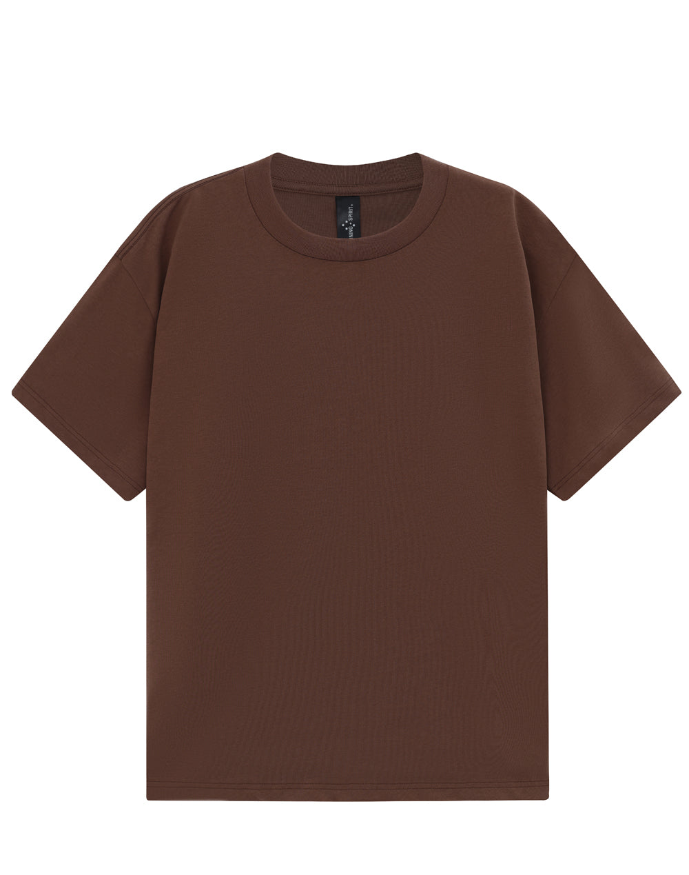 Unisex Heavy Cotton Oversized Tee - Walnut