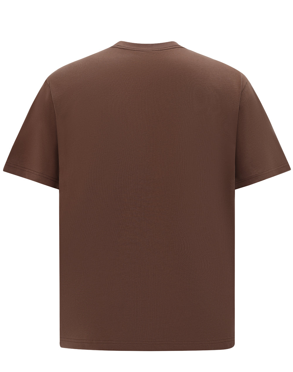 Unisex Heavy Cotton Oversized Tee - Walnut
