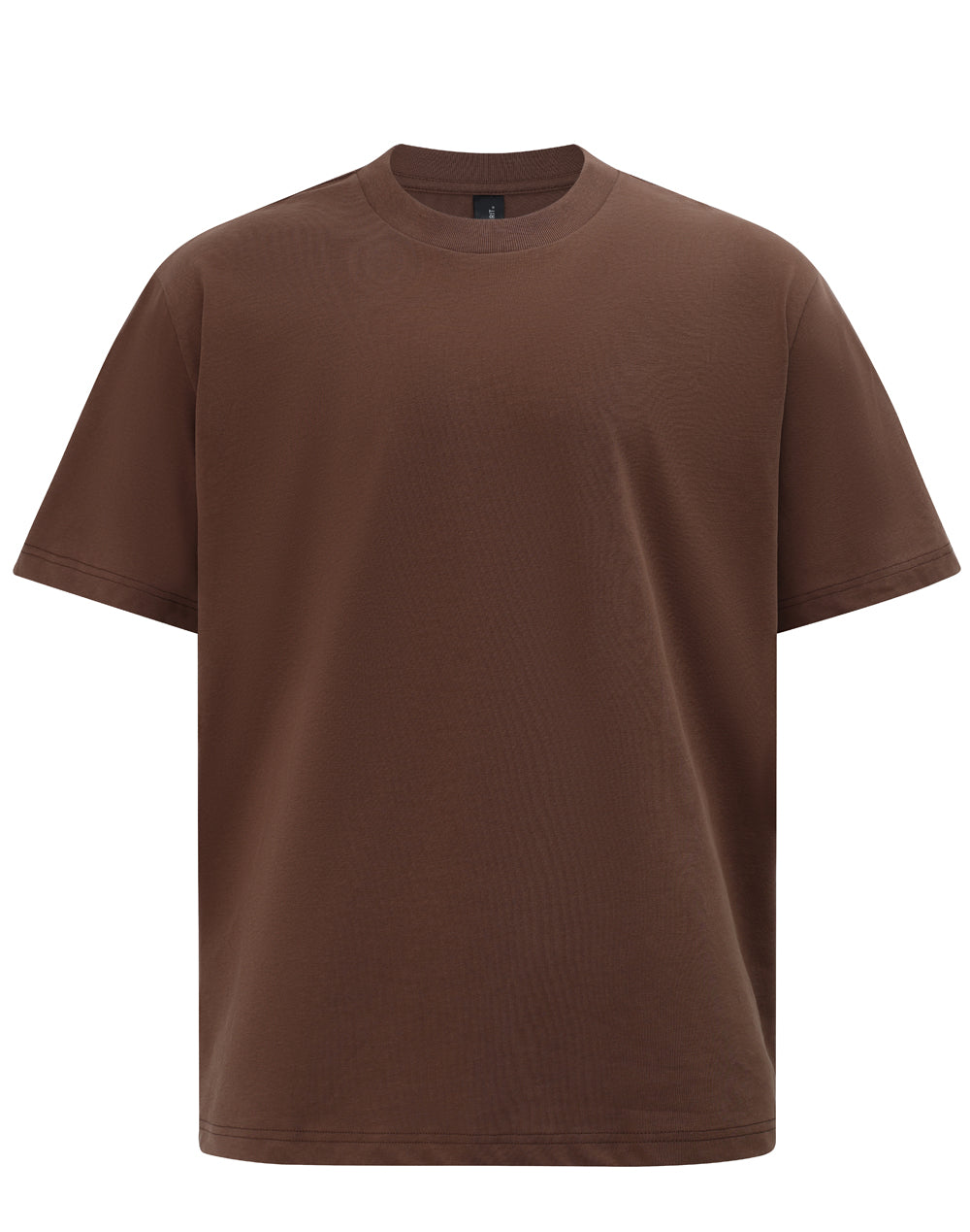 Unisex Heavy Cotton Oversized Tee - Walnut