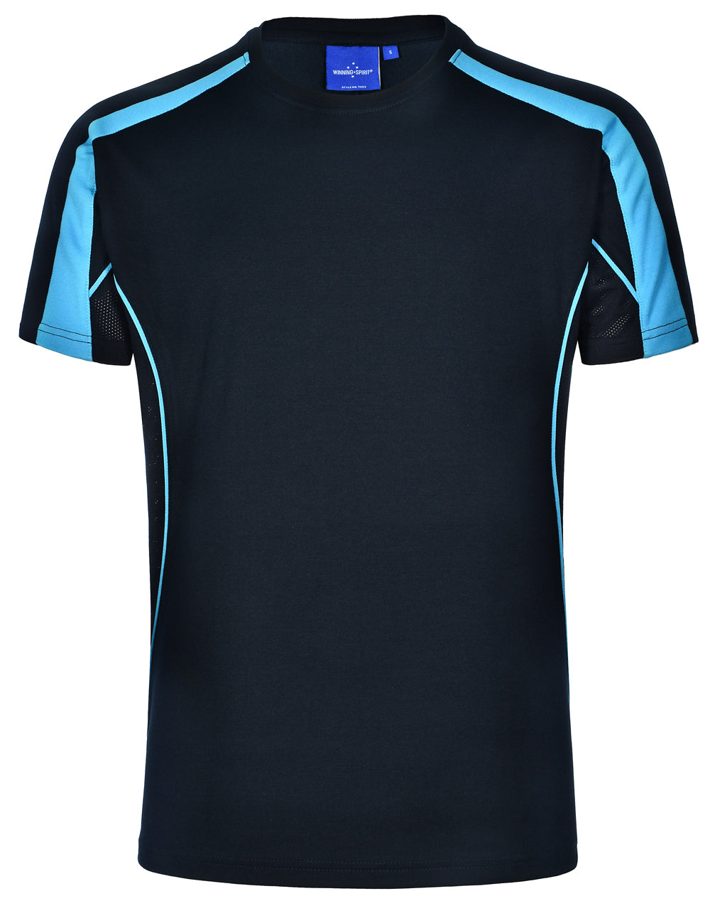 Legend Tee Shirt Kids' - Navy Aqua Blue