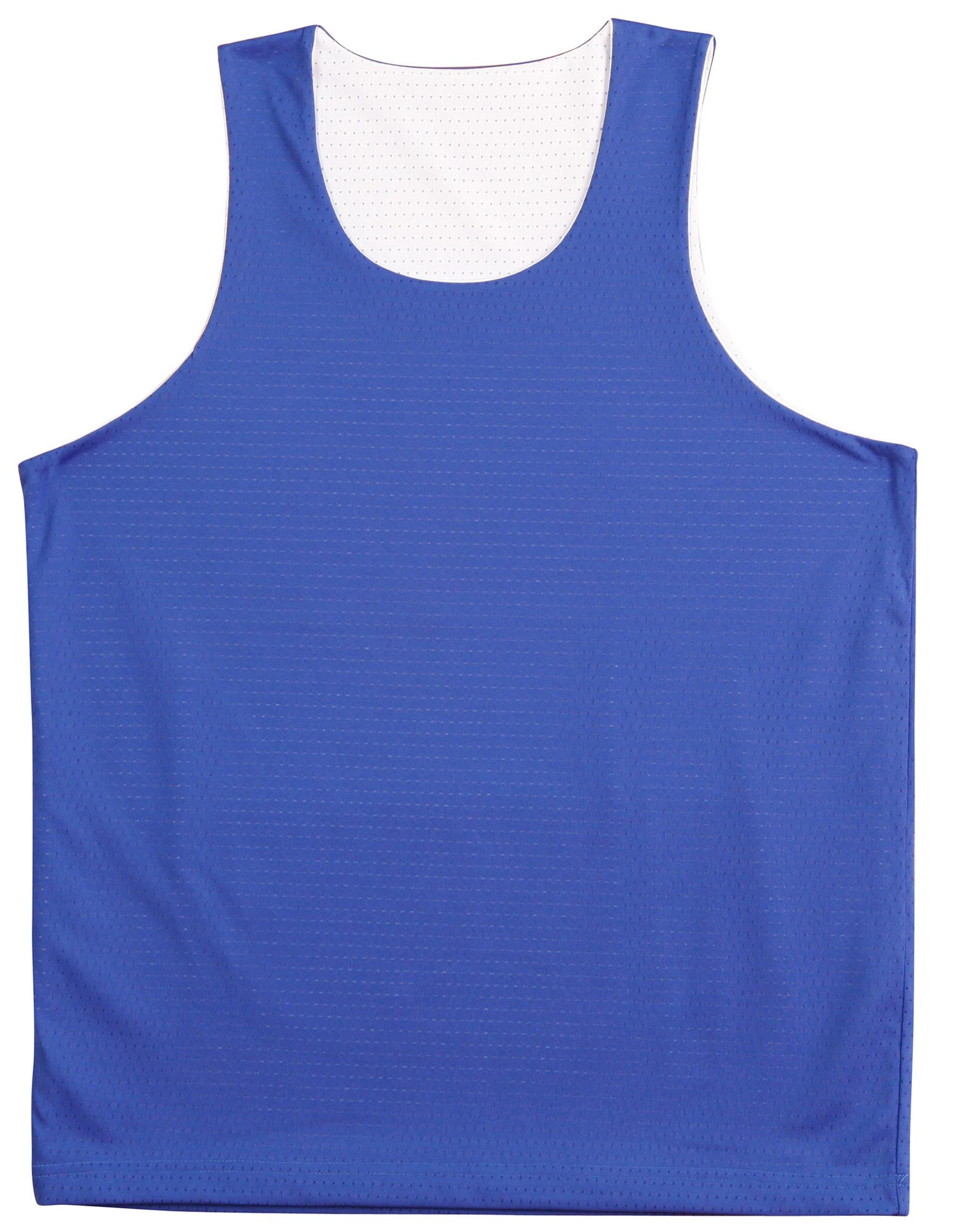 Airpass Singlet Kids - Royal White